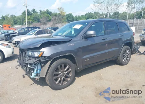 2016 Jeep Grand Cherokee Limited 75Th Anniversary z USA, uszkodzony, nr VIN 1C4RJFBG4GC349950